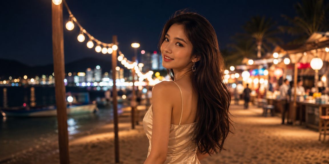 Người chơi tại Nha Trang thưởng thức casino và giải trí đêm tại chợ đêm biển